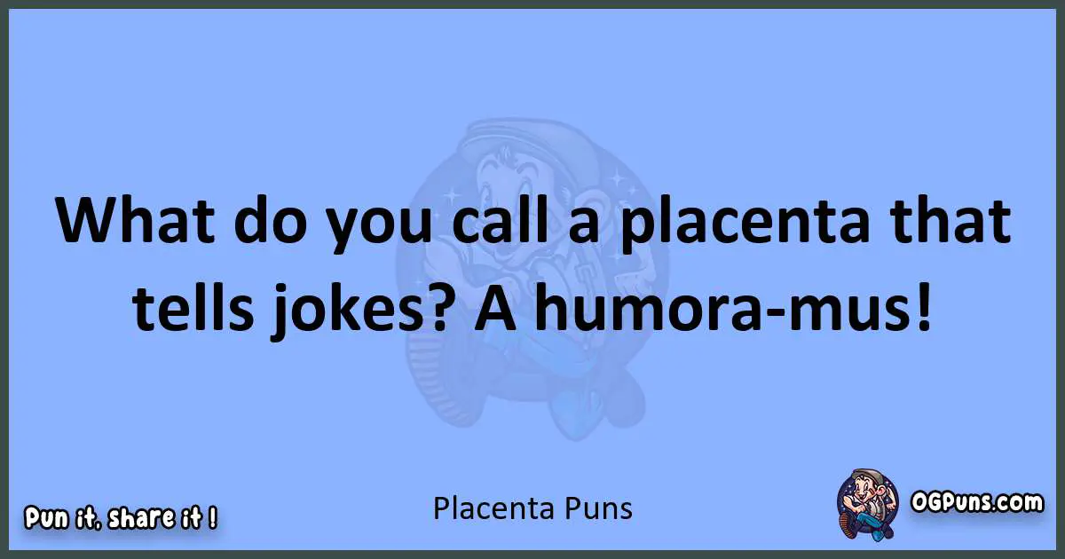 pun about Placenta puns