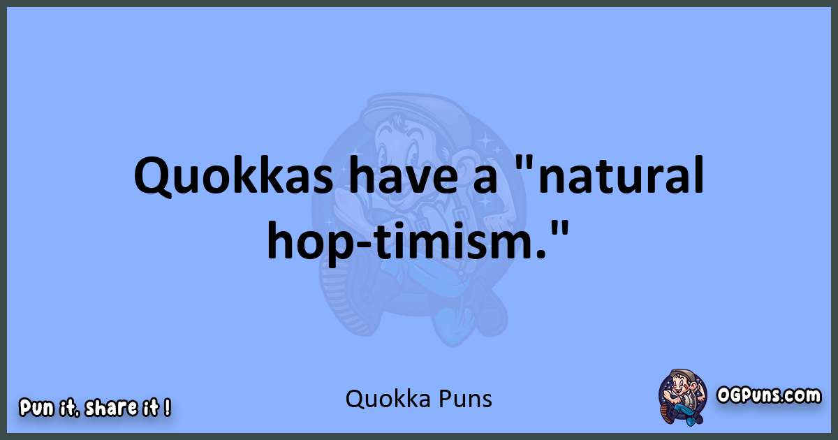 pun about Quokka puns