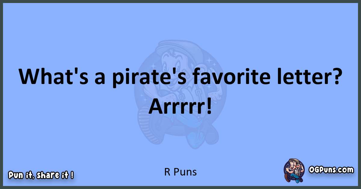 pun about R puns