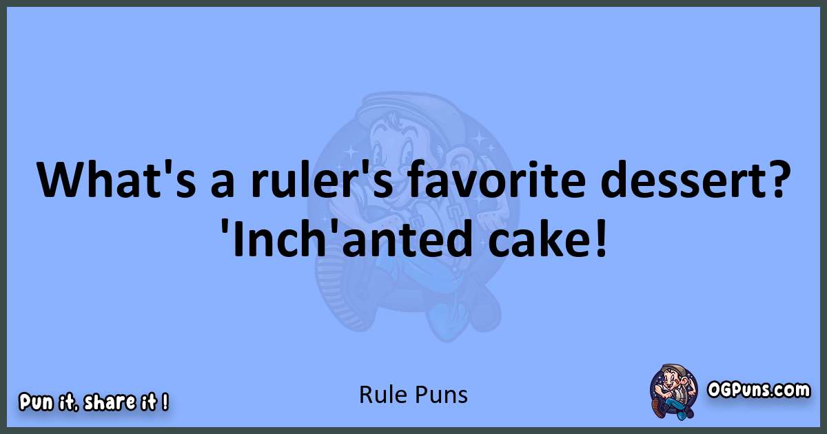 pun about Rule puns