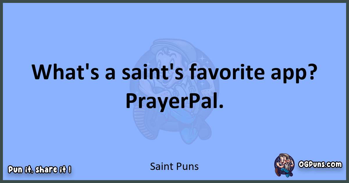 pun about Saint puns