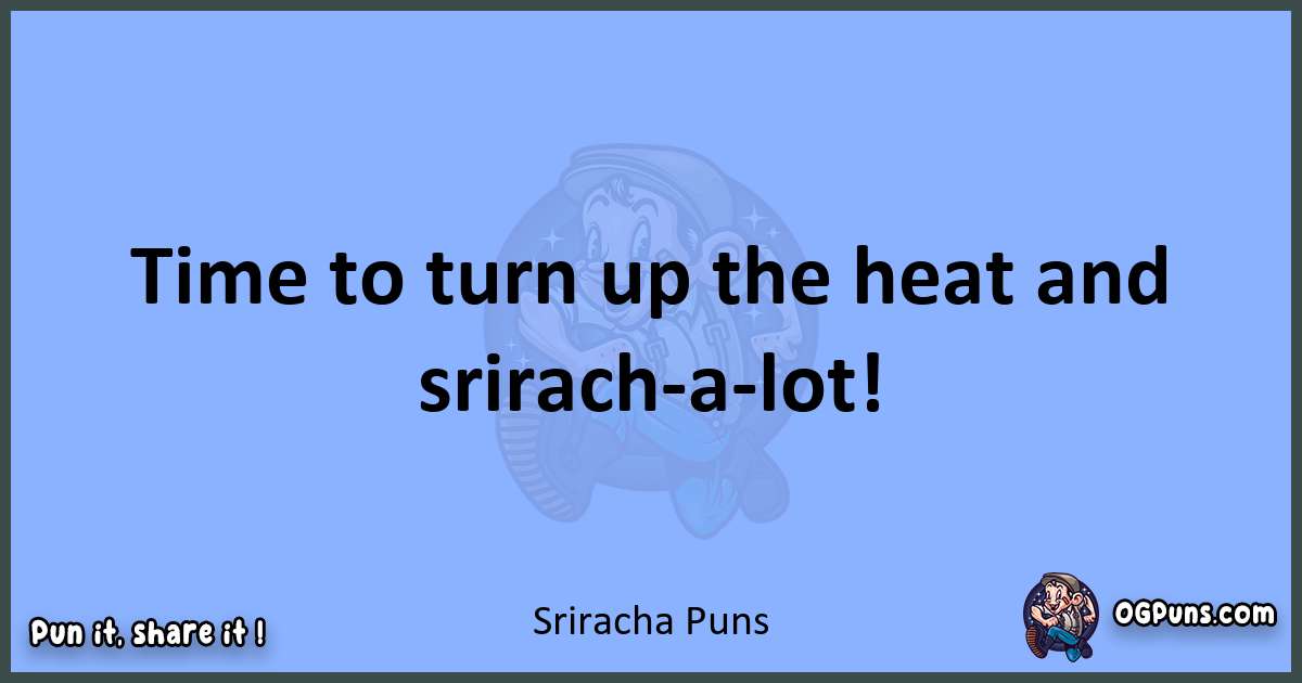pun about Sriracha puns