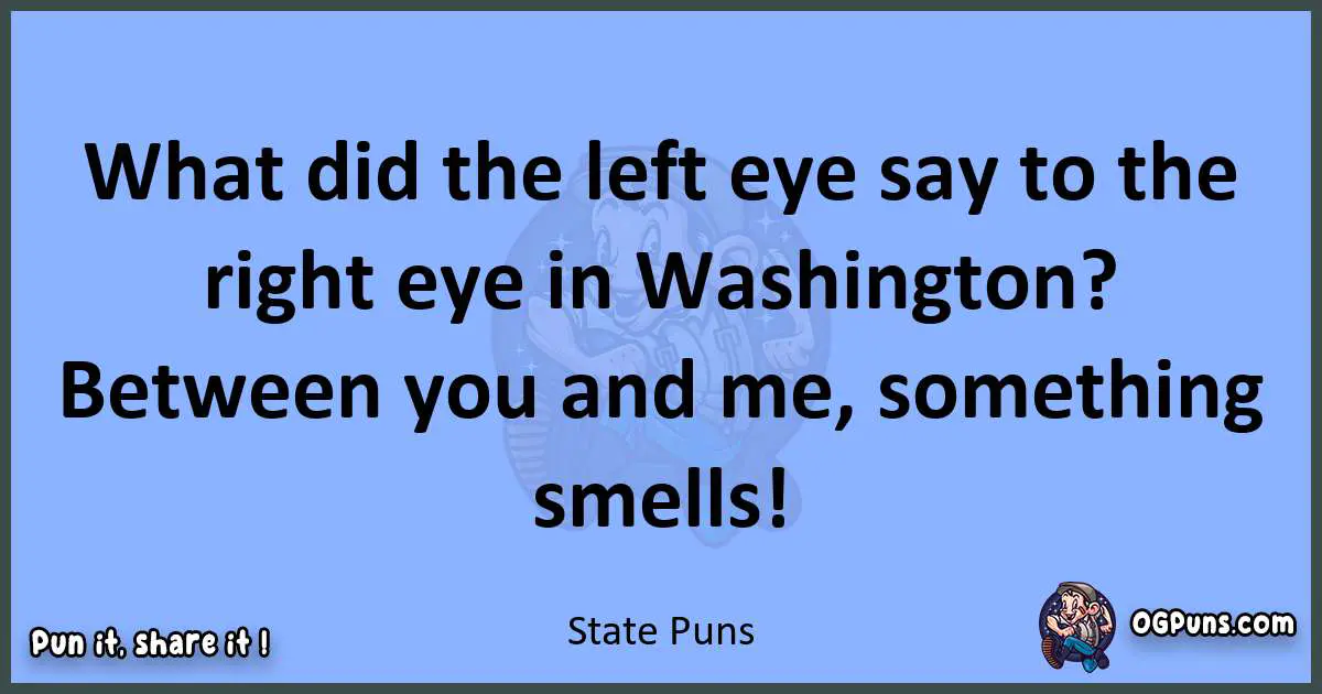 pun about State puns