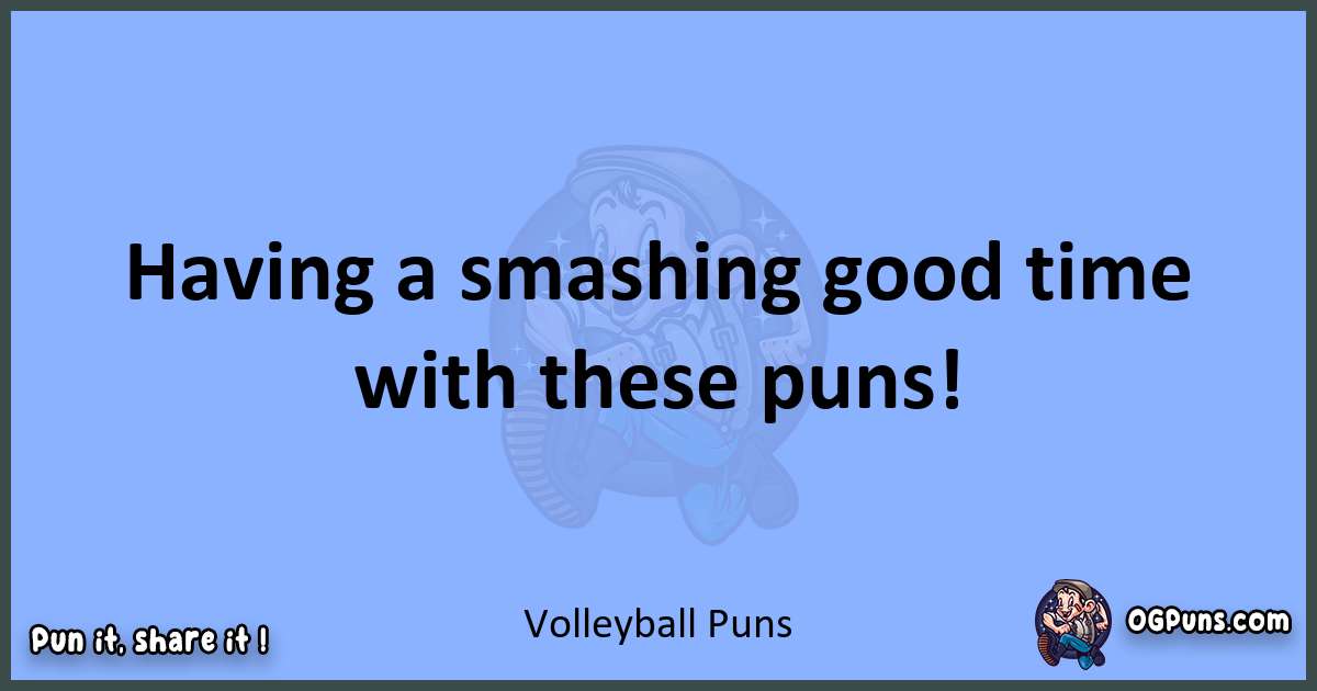 pun about Volleyball puns