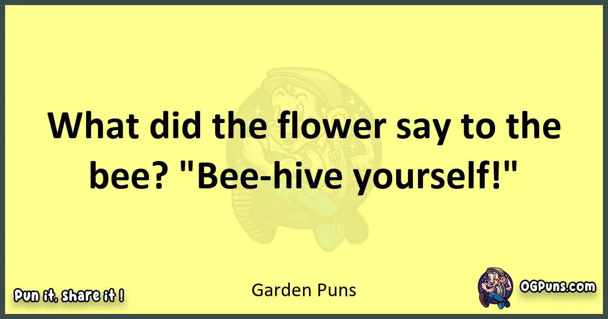 Garden puns best worpdlay