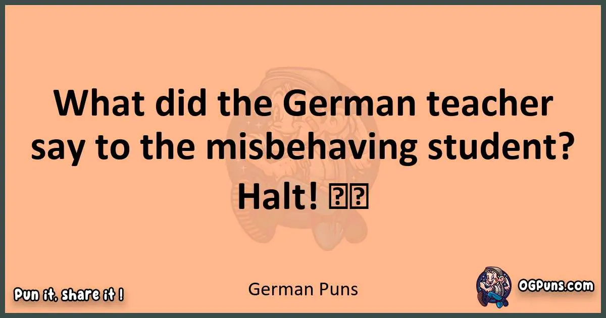 pun with German puns
