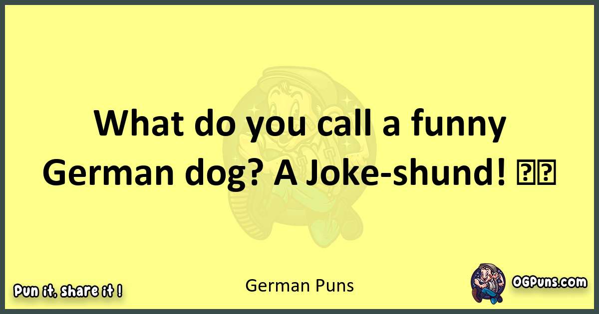 German puns best worpdlay