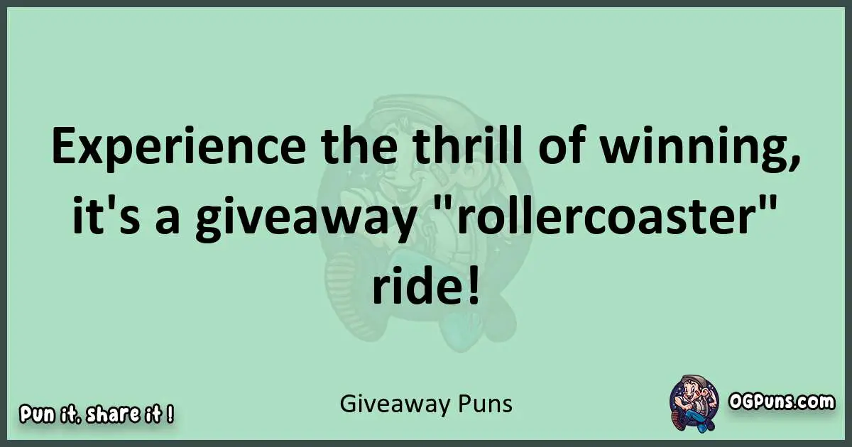 wordplay with Giveaway puns