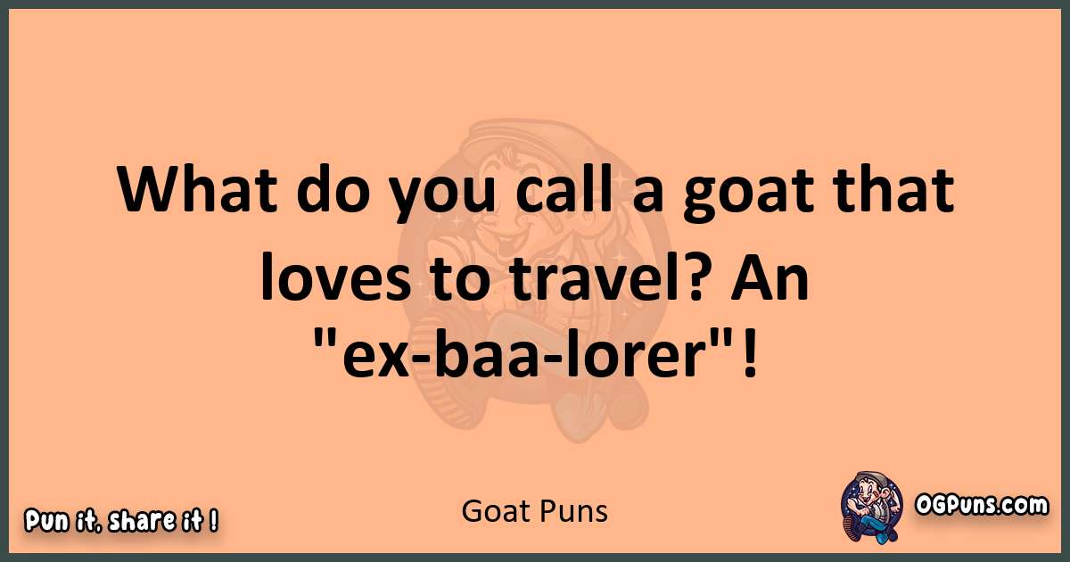 pun with Goat puns