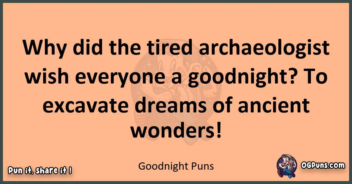 pun with Goodnight puns