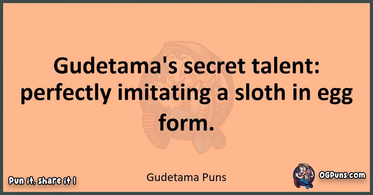 pun with Gudetama puns