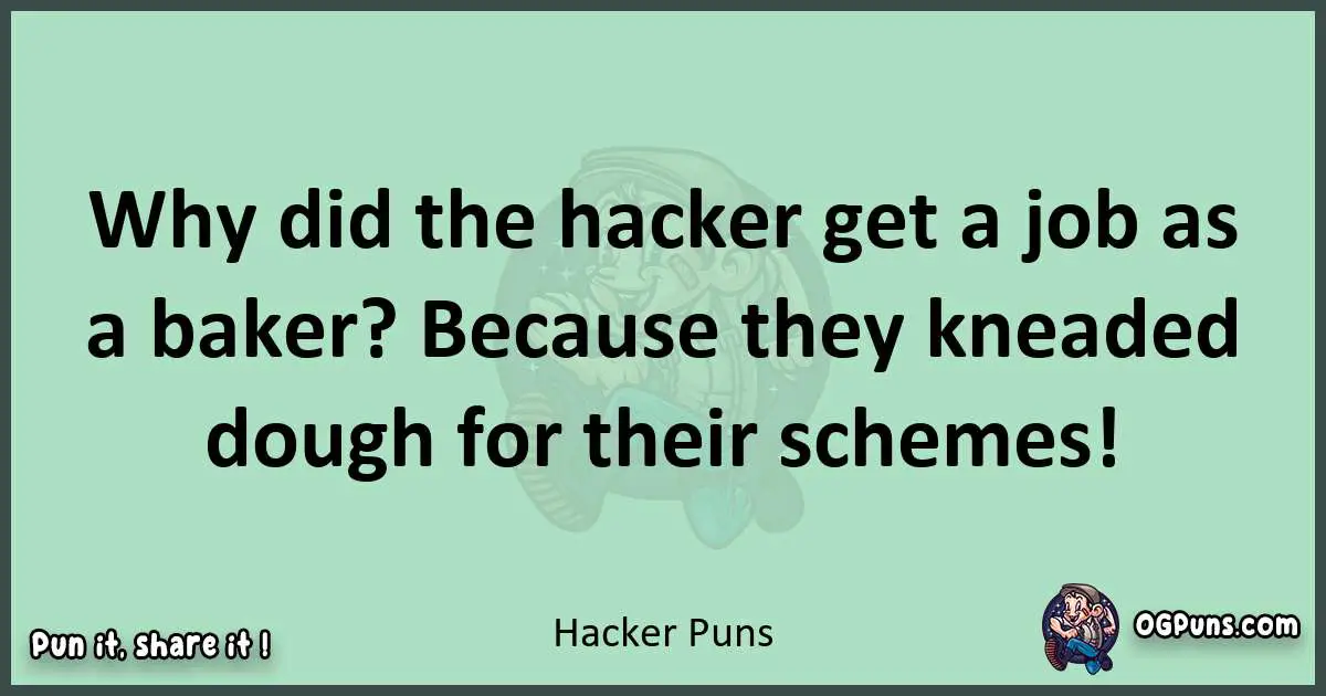 wordplay with Hacker puns