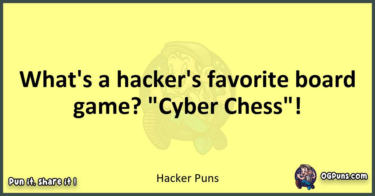 Hacker puns best worpdlay