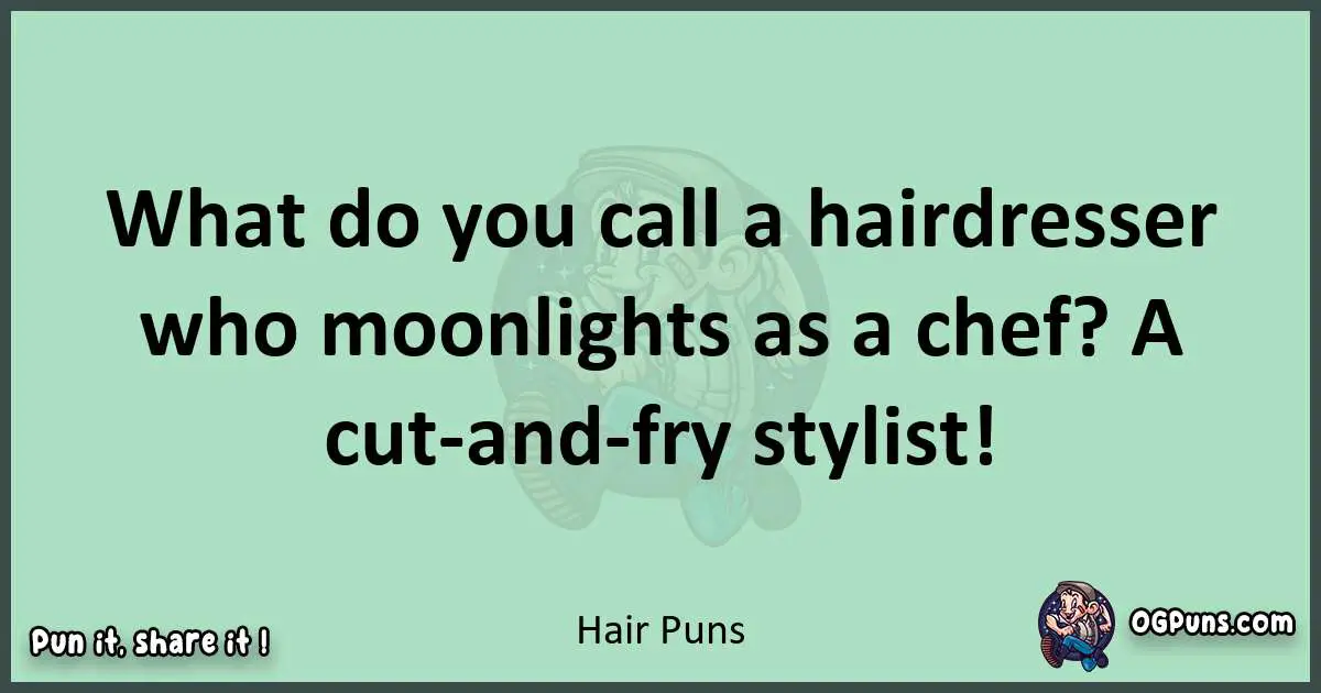 wordplay with Hair puns