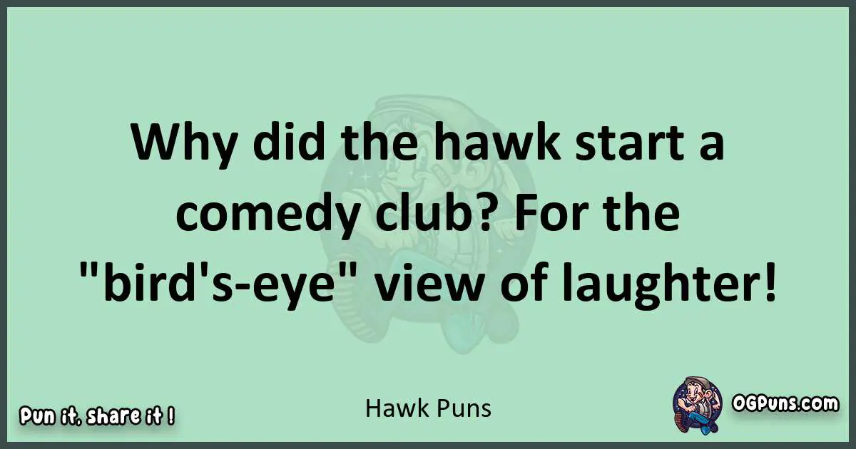 wordplay with Hawk puns