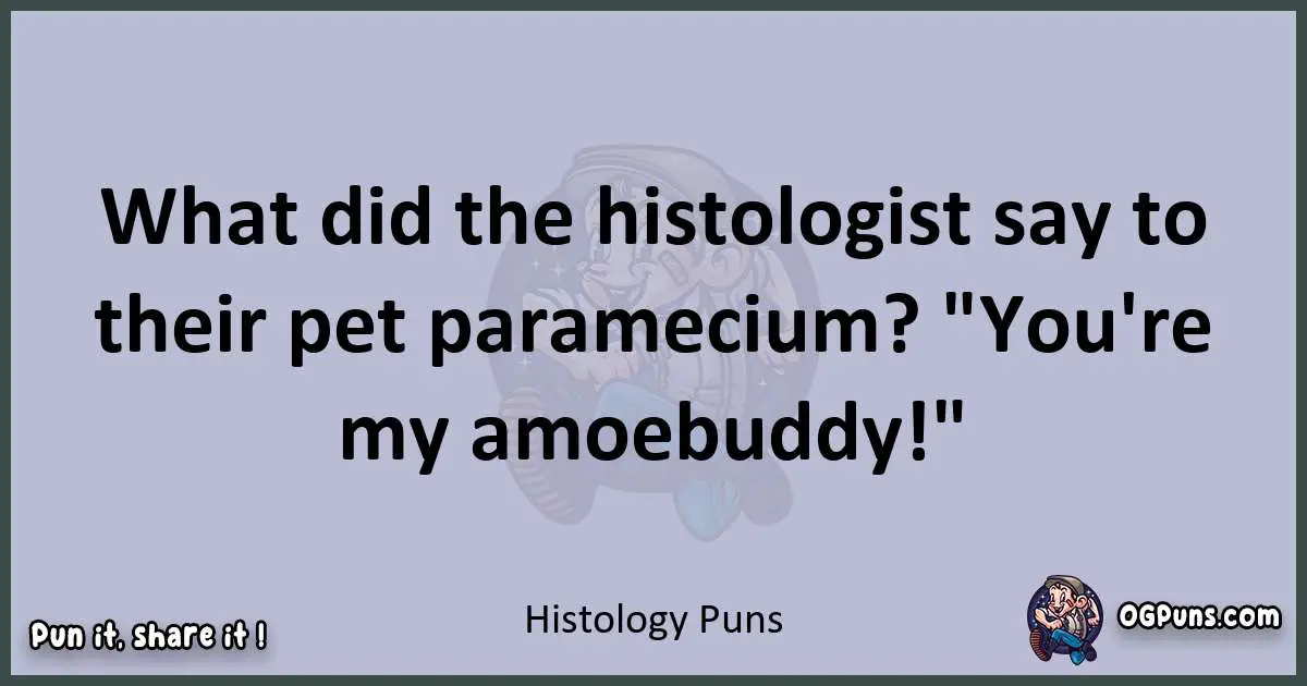 Textual pun with Histology puns