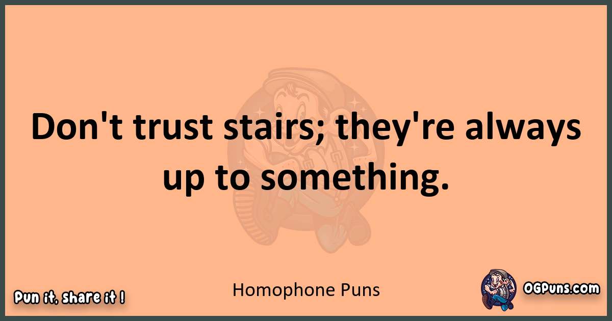 pun with Homophone puns