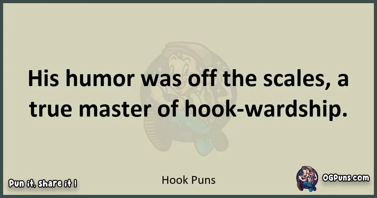 Hook puns text wordplay