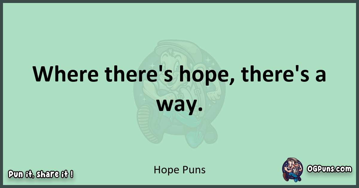 wordplay with Hope puns