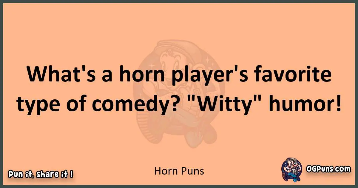 pun with Horn puns
