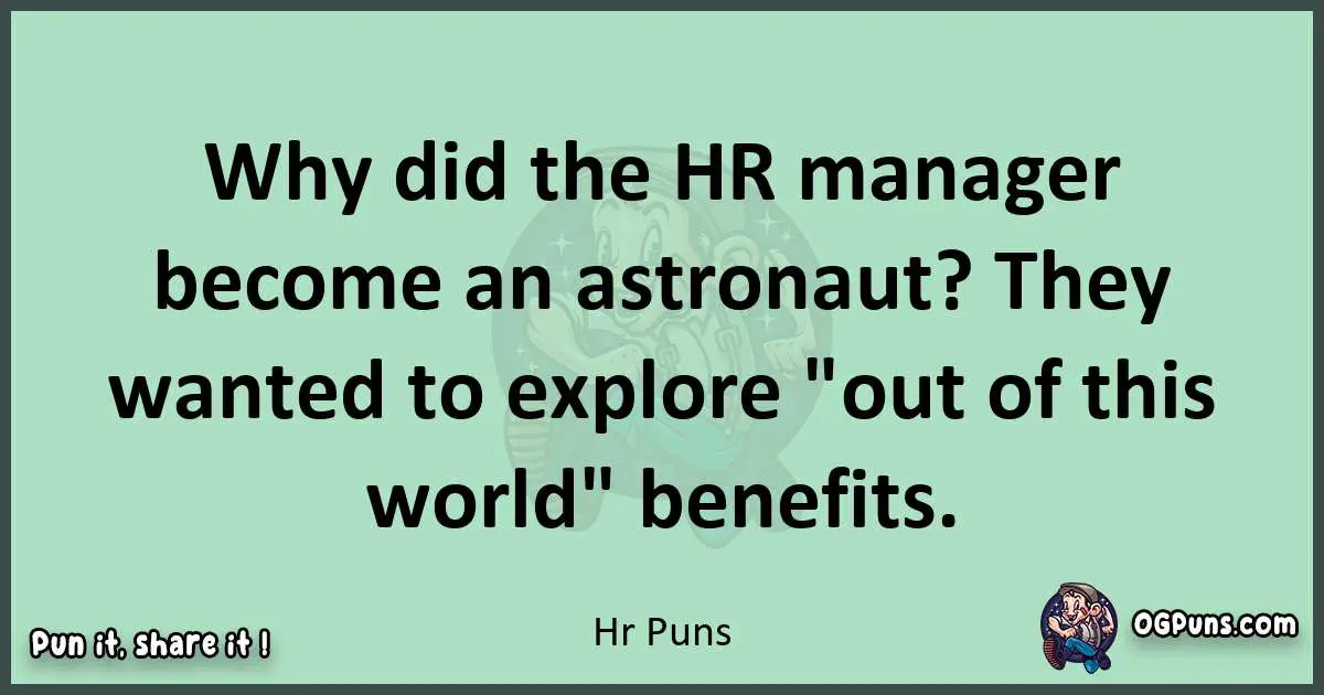 wordplay with Hr puns