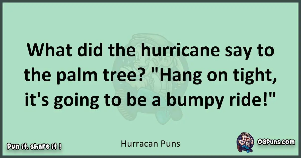 wordplay with Hurracan puns