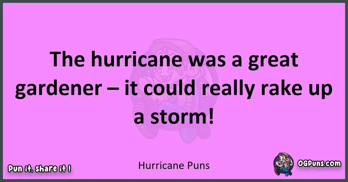 Hurricane puns nice pun