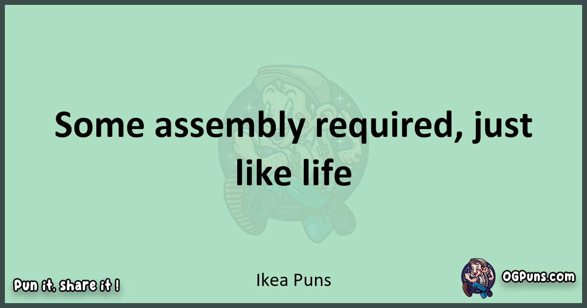 wordplay with Ikea puns