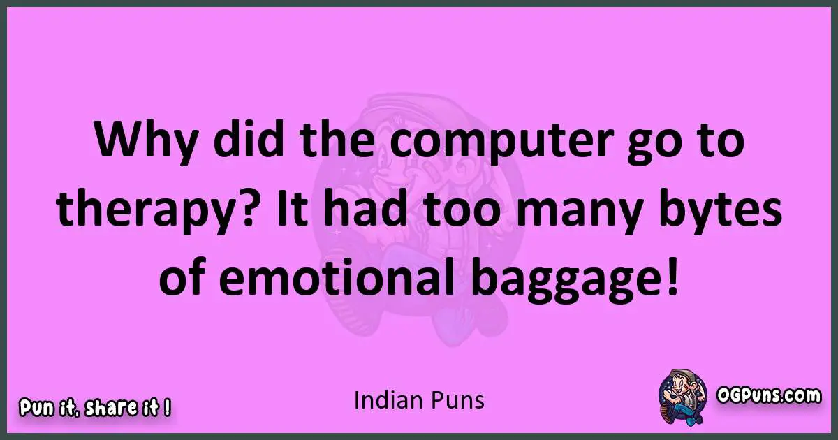 Indian puns nice pun