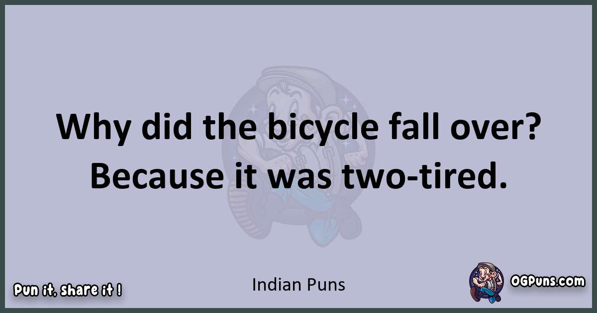 Textual pun with Indian puns