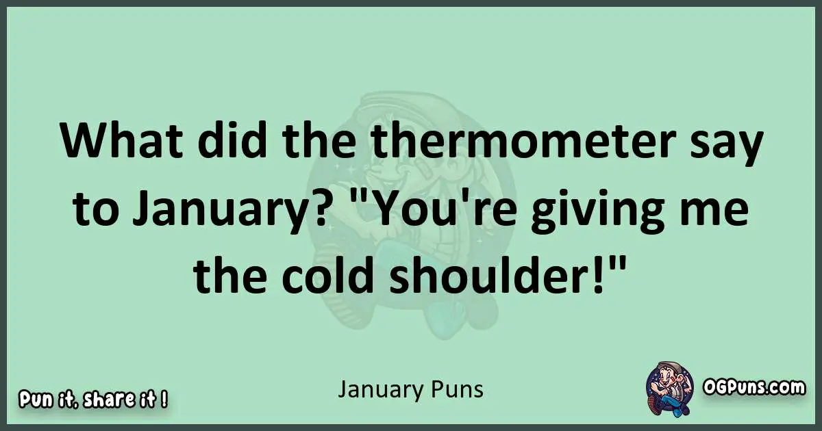 wordplay with January puns