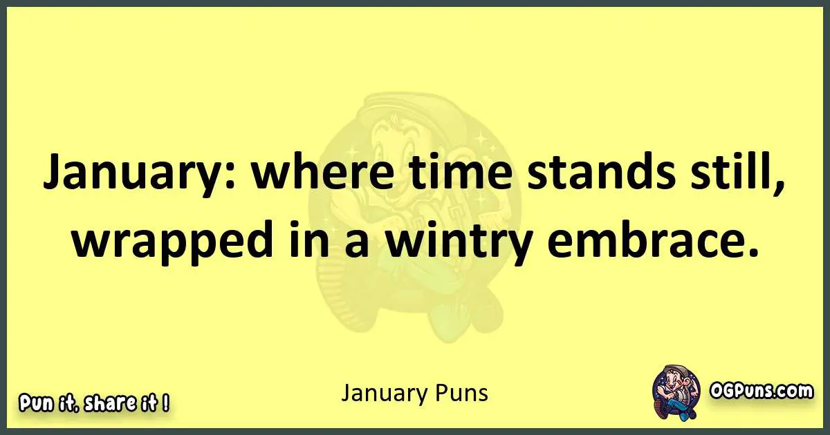 January puns best worpdlay