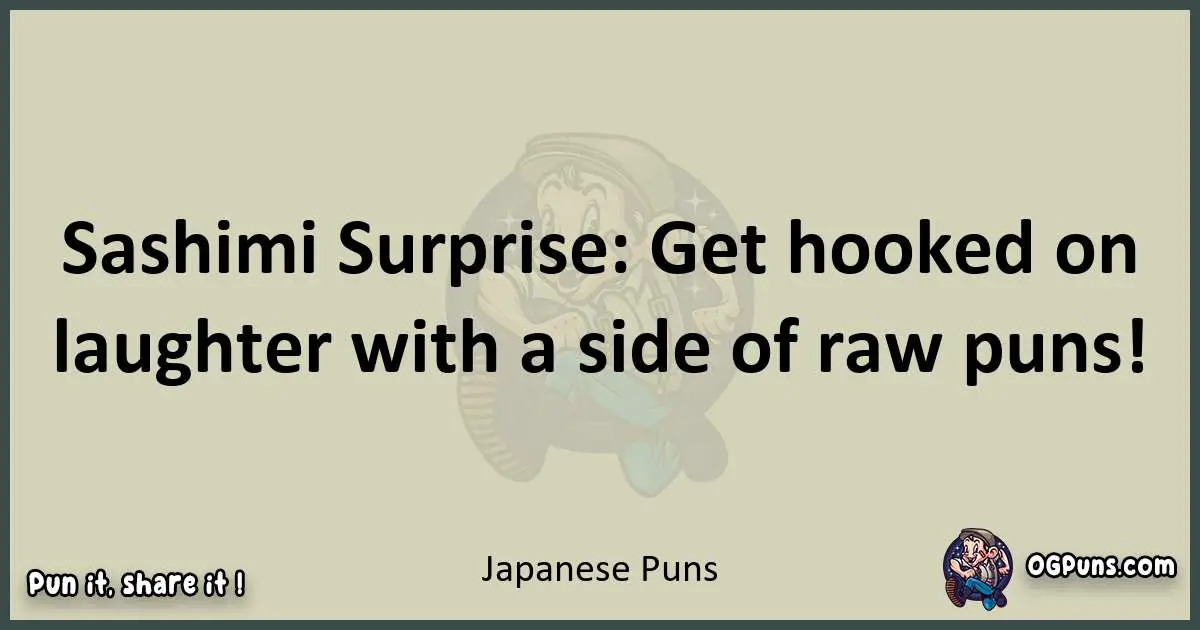 Japanese puns text wordplay