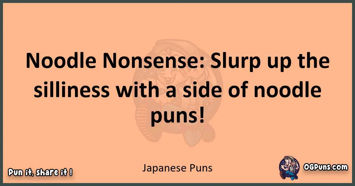 pun with Japanese puns