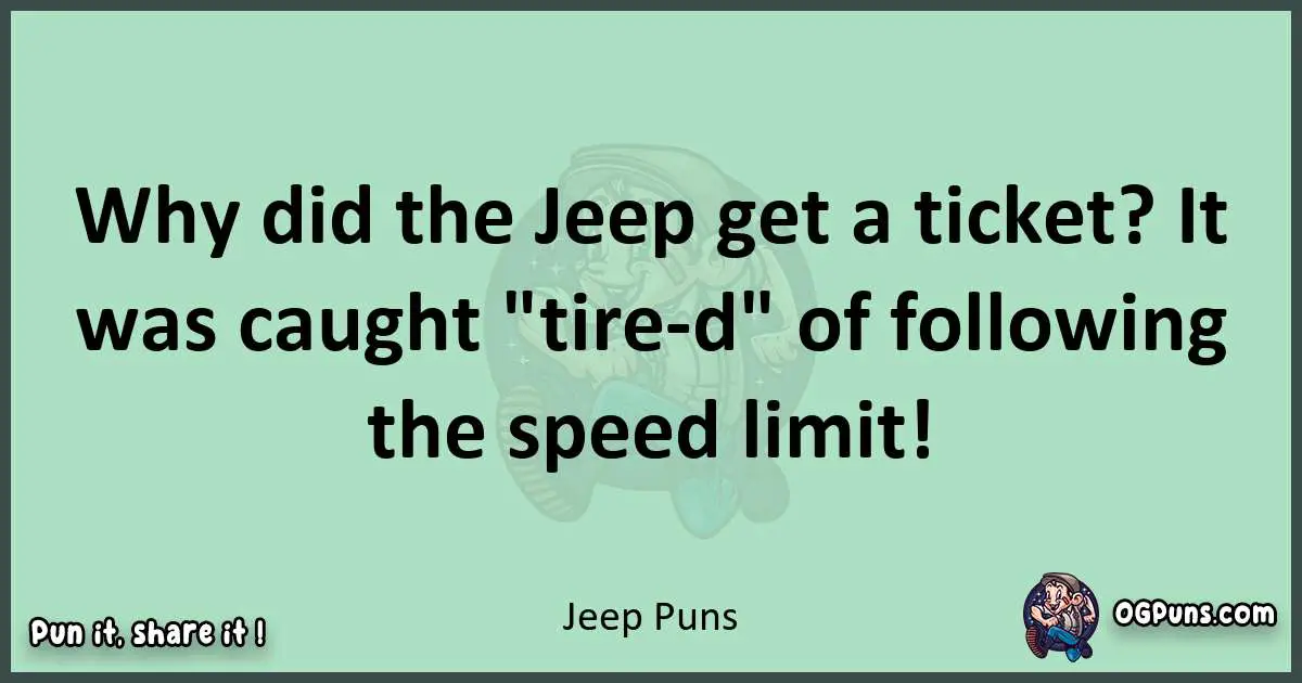 wordplay with Jeep puns