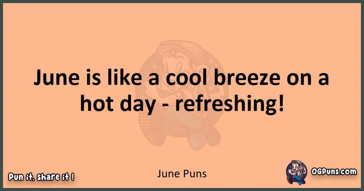 pun with June puns