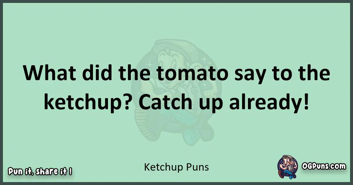 wordplay with Ketchup puns