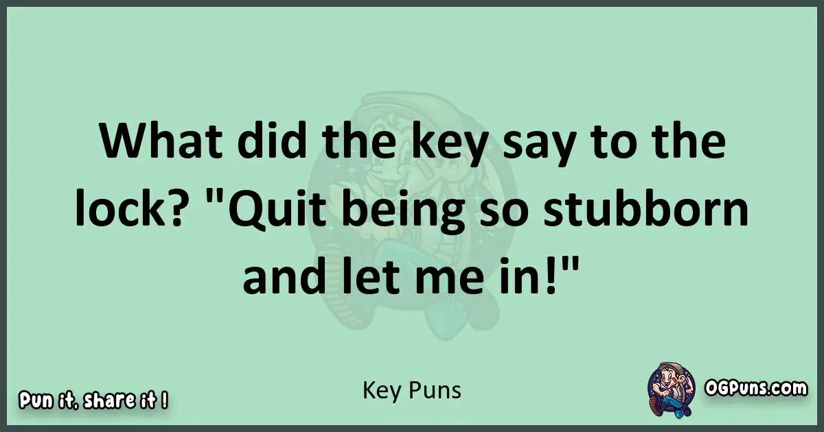 wordplay with Key puns