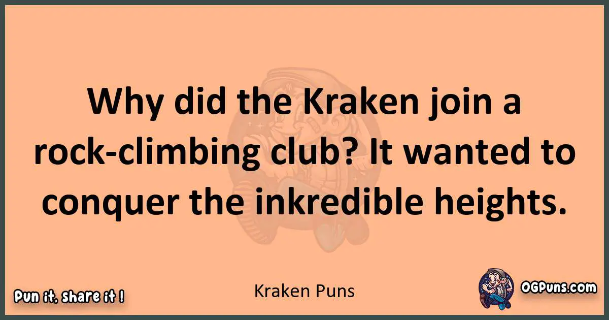 pun with Kraken puns