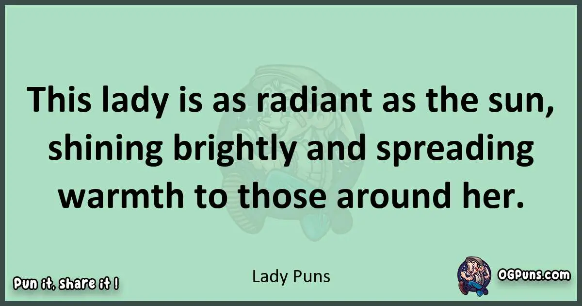 wordplay with Lady puns
