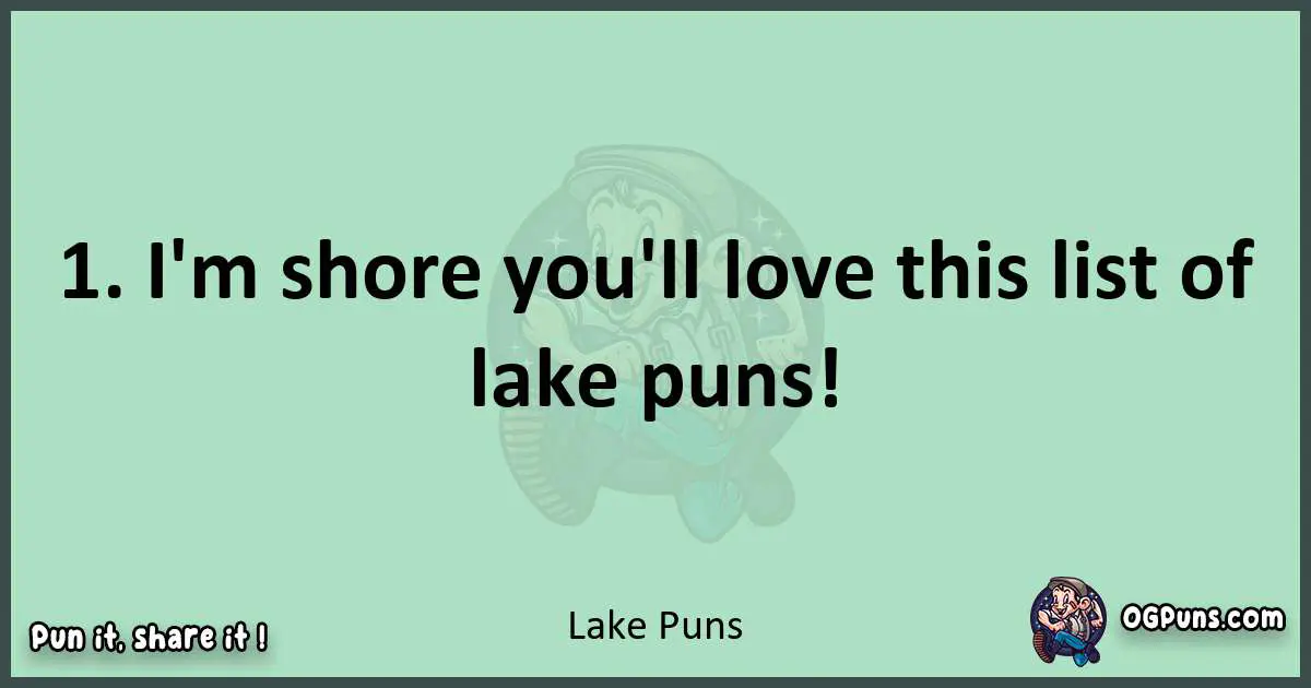 wordplay with Lake puns