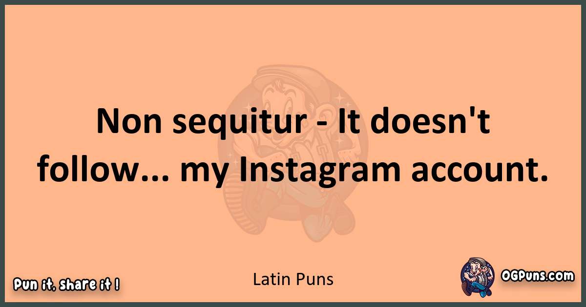 pun with Latin puns