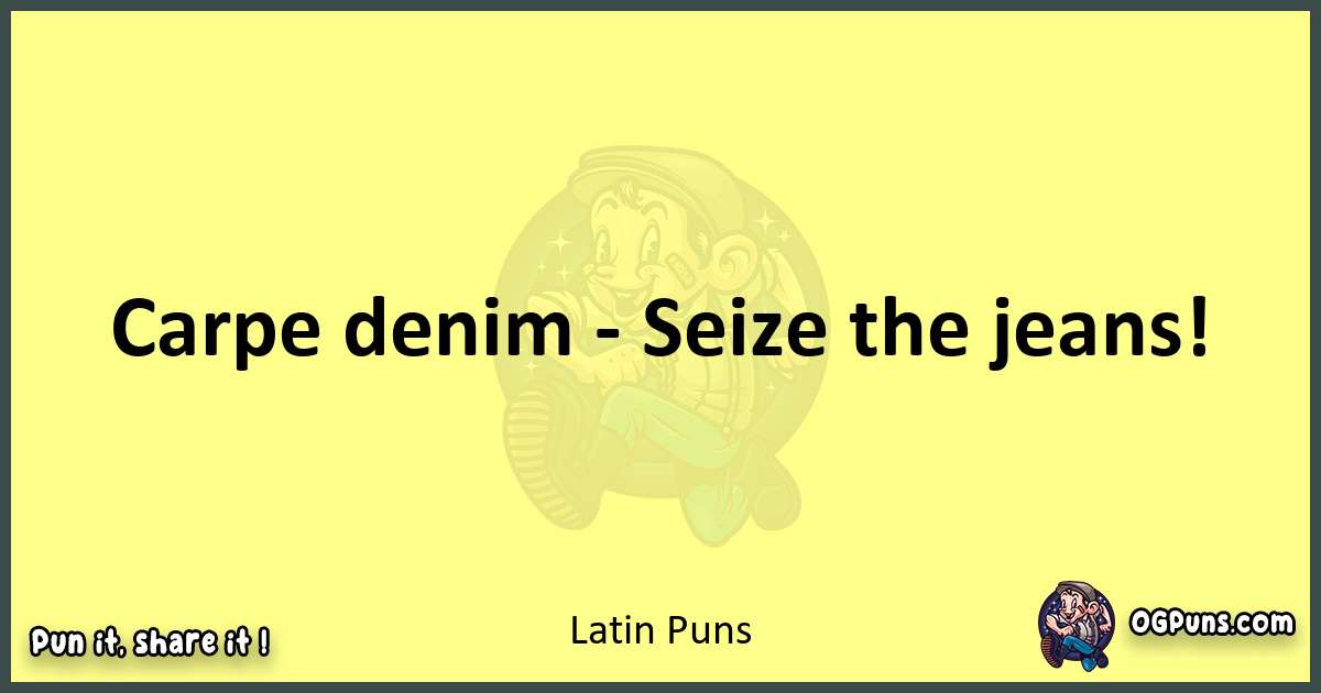 Latin puns best worpdlay