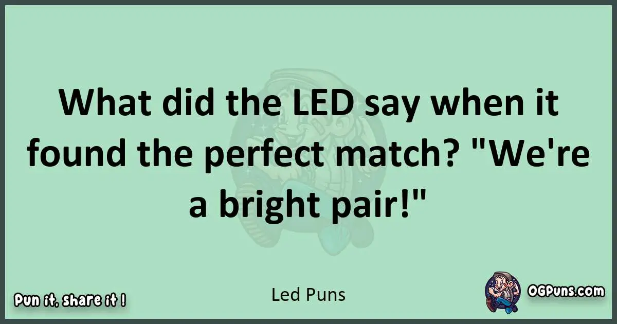 wordplay with Led puns