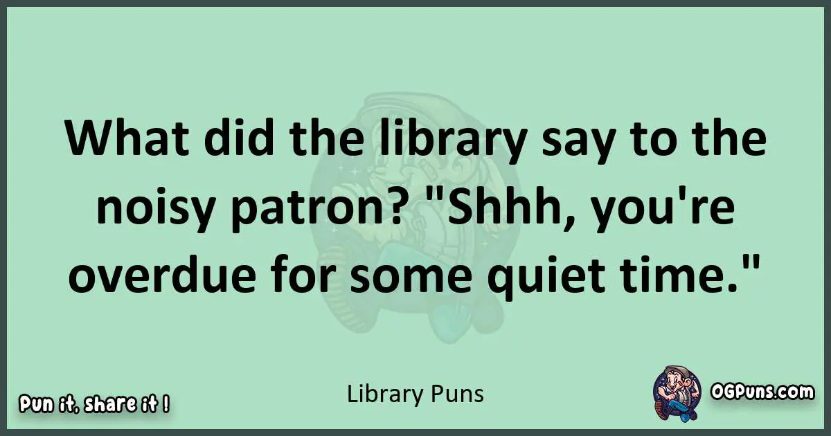 wordplay with Library puns