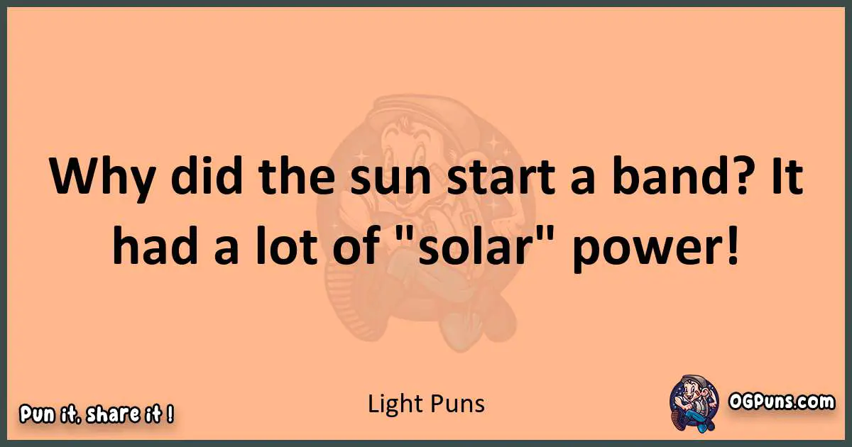 pun with Light puns