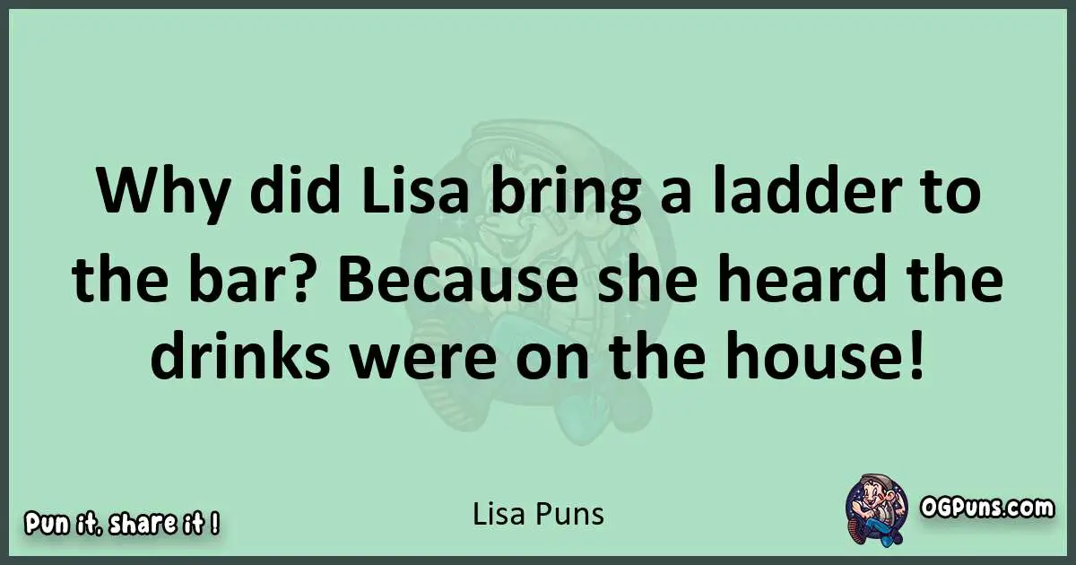 wordplay with Lisa puns