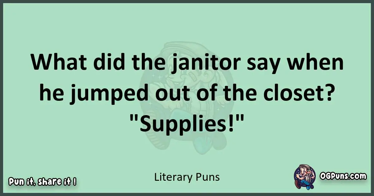 wordplay with Literary puns