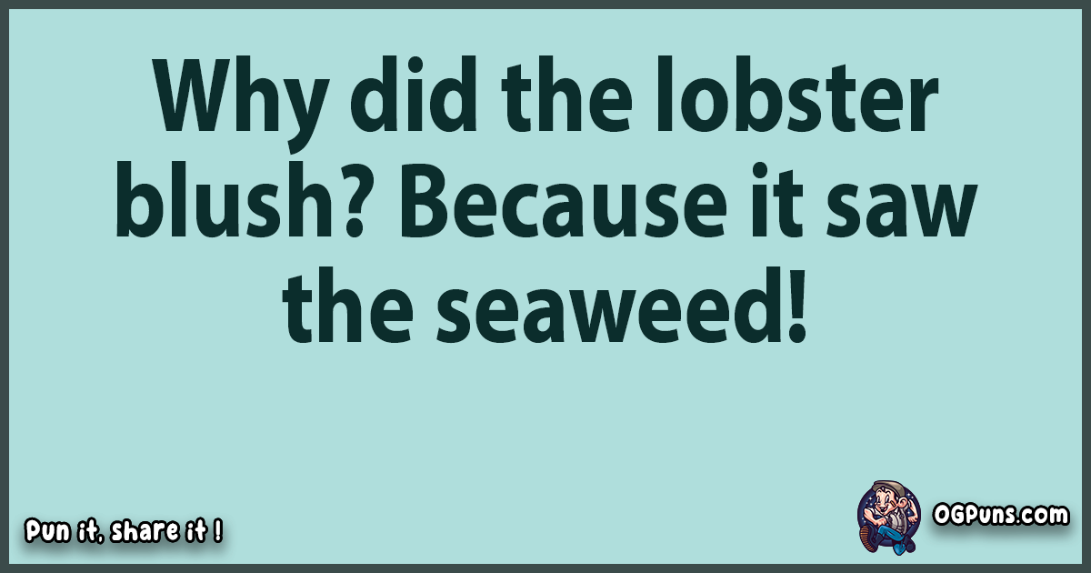 100+ Lobster Puns: Shell-tacular Wordplay To Make You Claw-ver!