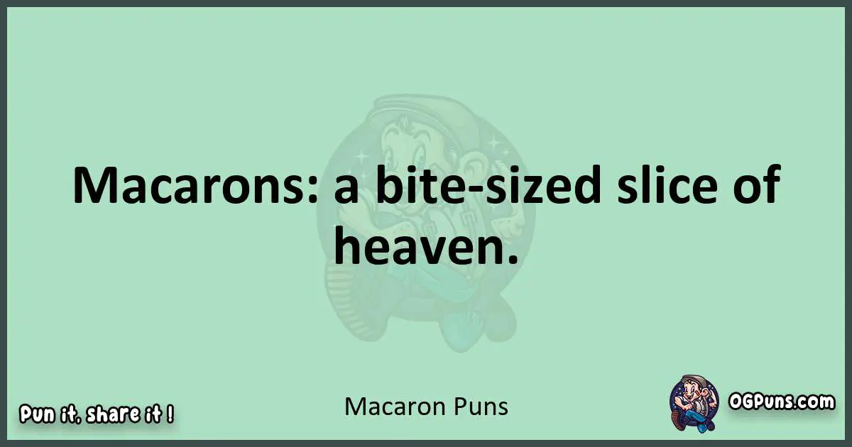 wordplay with Macaron puns